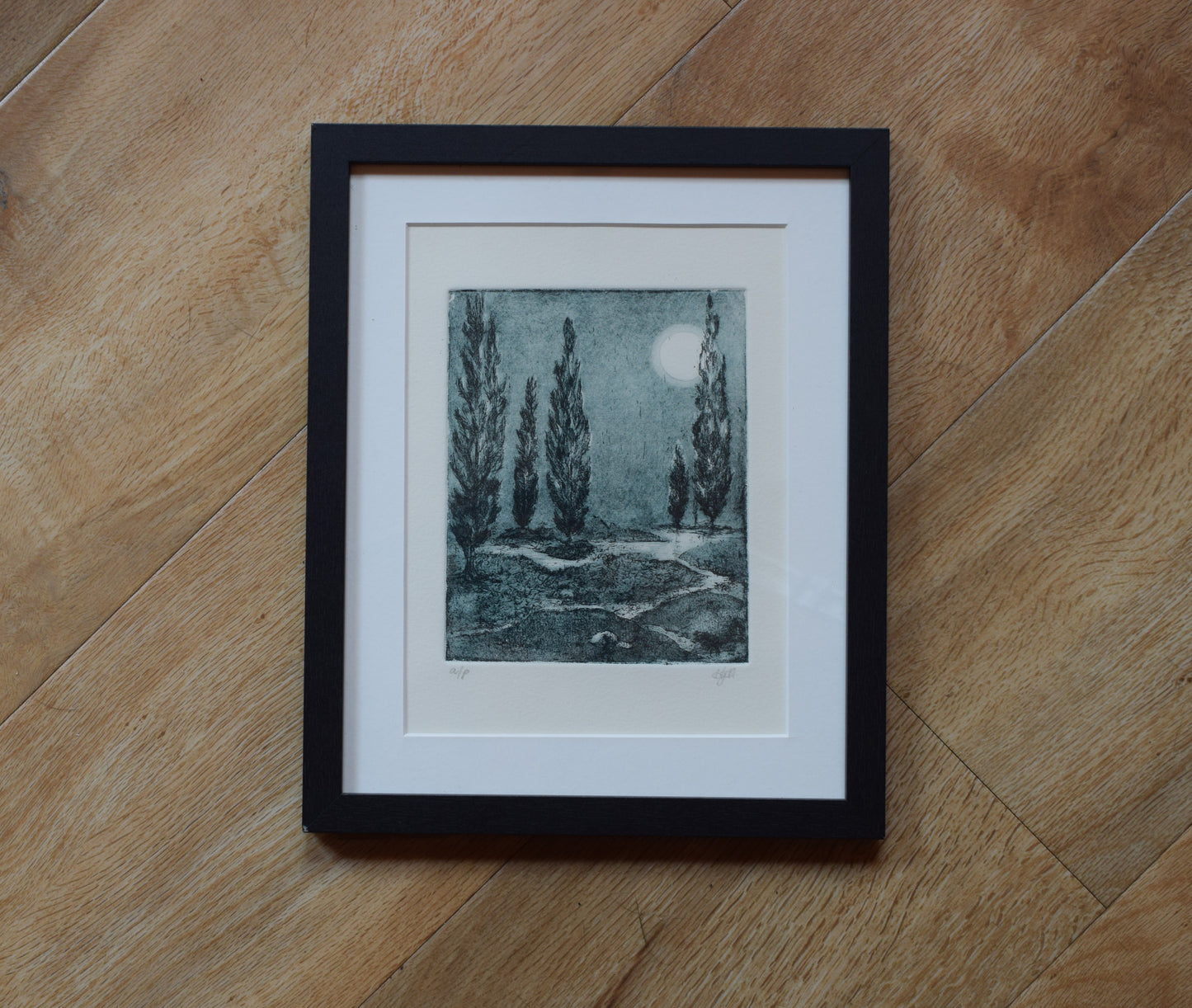Moonlight trees