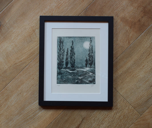 Moonlight trees